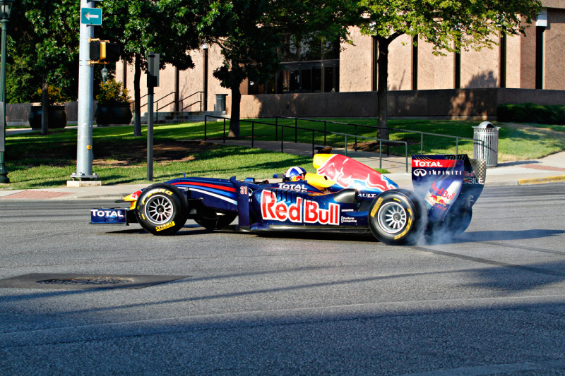 Illustration for article titled Red Bull Austin F1 David Coulthard Texas